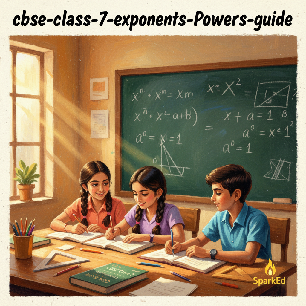 Exponents & Powers Class 7: Laws, Standard Form & Practice | SparkEd Math
