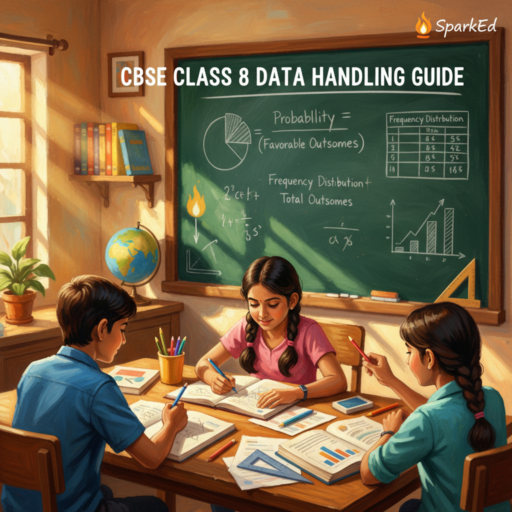 Data Handling Class 8: Pie Charts, Probability & Grouped Data | SparkEd ...