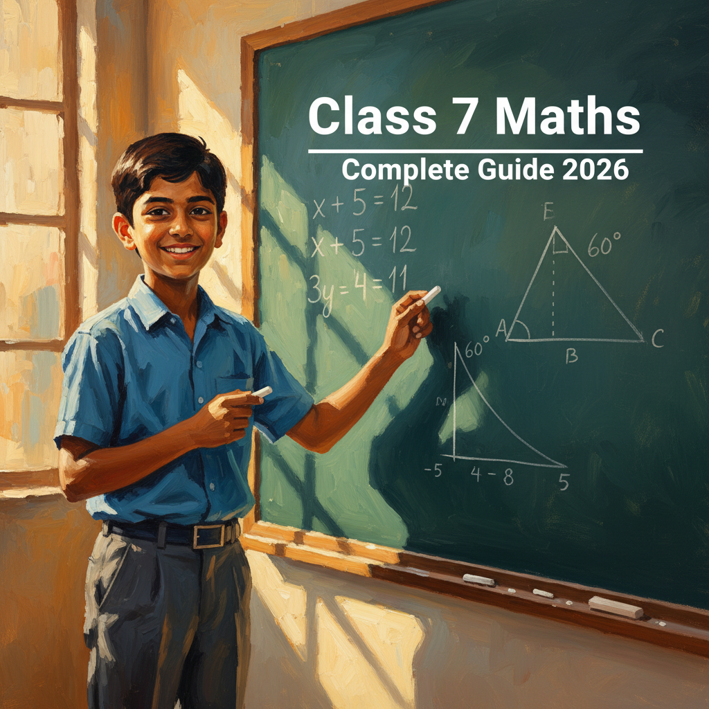 Class 7 Maths — Complete Guide, Syllabus, NCERT Solutions, Worksheets ...