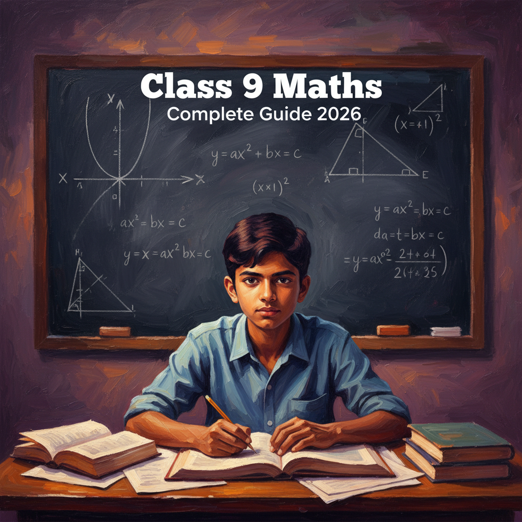 Class 9 Maths — Complete Guide, Syllabus, NCERT Solutions, Worksheets ...