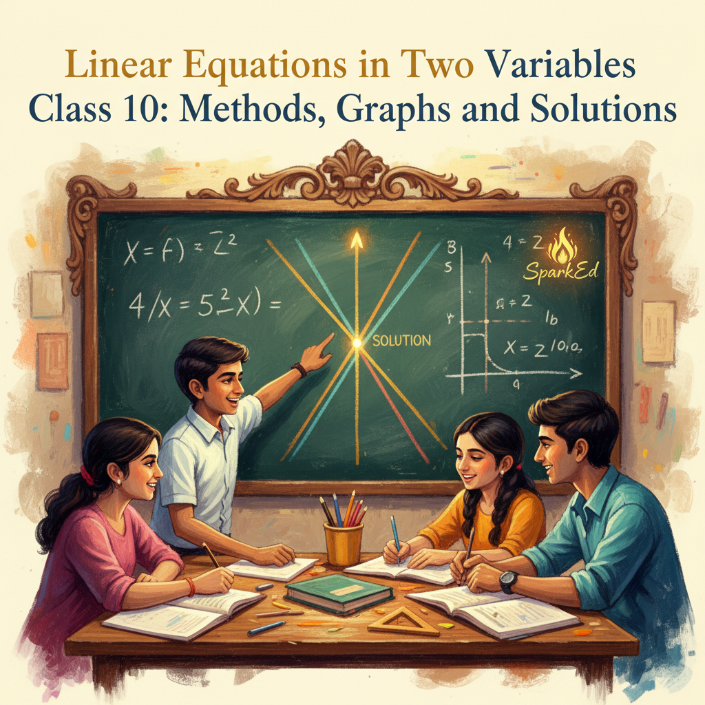 Linear Equations in Two Variables Class 10: Methods, Graphs and ...